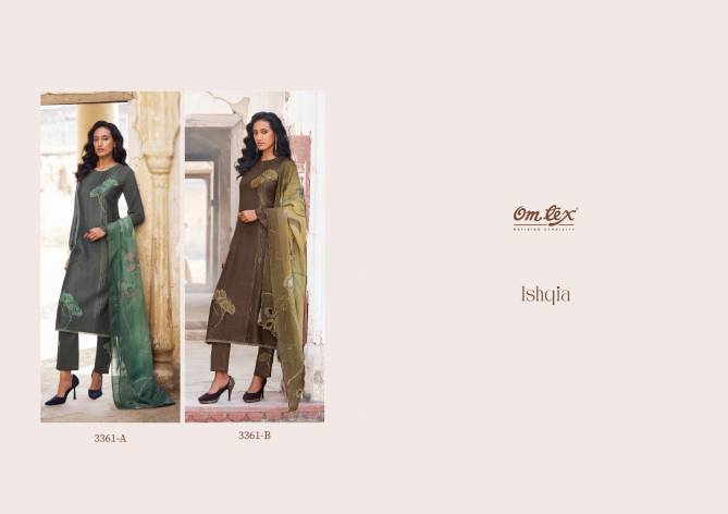 Ishqia By Omtex 3361 Series Wholesale Dress Material manufacturers